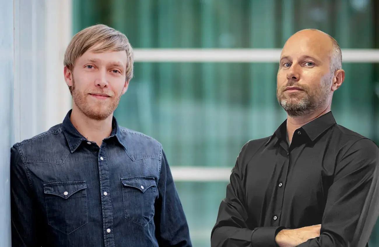 Zwei Agenten für Kontakt Webdesign & Contentmarketing